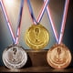 thumbnail image 1 of 3 medallas de oro/plata/bronce medallas de premio recompensas deportivas para competición deportiva, 1 of 9