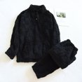 thumbnail image 1 of Ropa de dormir de franela de otoño e invierno para mujer, pijamas de lana para parejas, conjunto de pantalones gruesos y cálidos de manga larga, Pijama para el hogar, ropa de dormir para hombre, 1 of 4