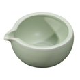 thumbnail image 1 of Luzkey Ceramic Matcha Bowl with Spout Ornament Modern Birthday Gift Traditional Tea Cup Tea Making Tool for Whisking Matcha Beginner Green, 1 of 8