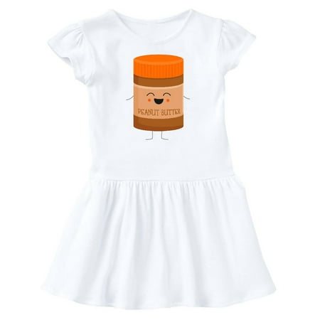 

Inktastic Peanut Butter Costume Gift Baby Girl Dress