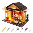 thumbnail image 1 of Casa de muñecas en miniatura YONGSHENG de madera Con luces LED regalo de cumpleaños, 1 of 5