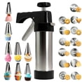 thumbnail image 1 of Prensa para galletas FEAYEA de acero inoxidable, 13 discos y 8 boquillas, 1 of 8