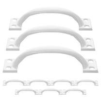 Hemoton Metal Door Pull Handle Set for Gate, Fence, Garage Door - Retro Iron Design, and Easy to Install
