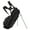 Black, variant on TaylorMade Golf Flextech Stand Bag Gray