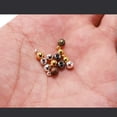 thumbnail image 4 of GKNET 30-300pcs/lot 3-6mm Round Spacer Beads Smooth Ball End Beads for DIY-KC Gold-5mm X 100Pcs, 4 of 6