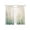 Green, variant on Spring Botanical Sheer Curtains 63 Inch Length 2 Panels Set, Modern Watercolor Green Leaf Plant Voile Window Treatment Rod Pocket Curtains Sheers Drapes for Bedroom/Living Room/Kitchen 52x"63"x2