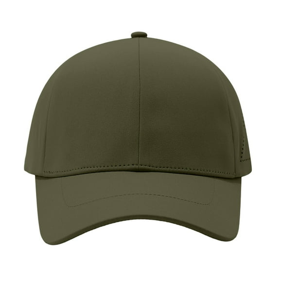 Aocisk Classic Unisex Baseball Cap Adjustable Dad Hat for Outdoor Sports and Casual Sun Army Green A