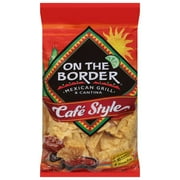 On The Border Cafe Style Tortilla Chips - 11 oz (Packaging May Vary)