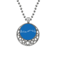 thumbnail image 1 of Blue Music movg 5-le personal Collares Colgante Retro Moon Stars Jewelry Unbranded M, 1 of 3