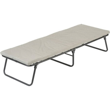 Coleman Ridgeline Camping Cot with Foam Sleeping Pad, 26 x 13 x 75 in, Green