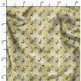 thumbnail image 2 of Soimoi Green Heavy Canvas Fabric Tree Animal Decor Fabric Printed BTY 58 Inch Wide, 2 of 6