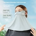 thumbnail image 5 of Mascarilla de seda helada con protección solar para el cuello, para el verano, con protección UV y para el contorno de los ojos, para mujer, 5 of 5