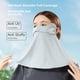 thumbnail image 2 of Mascarilla de seda helada con protección solar para el cuello, para el verano, con protección UV y para el contorno de los ojos, para mujer, 2 of 5
