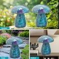 thumbnail image 6 of Outdoo Statue Exquisite Mosaic Mushroom Garden Statue,Outdoor Decor Hand - Crafted Colorful Glass Ornament for Indoor,Outdoor Patio, Yard & Landscape, 6 of 8