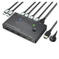 thumbnail image 3 of Video Switcher 4k Switch Hd Switch Type-c Switch Two-way Switcher For Computer Monitor Multiple Source 2 Port, 3 of 6