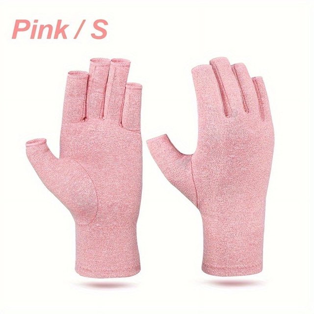 MesaSe Rheumatoid Arthritis Compression Glove - Advanced Support for Tendonitis Carpal Tunnel - Fingerless Thumb Support - Unisex All-Day Comfort - Order a Size Up