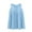 Blue, variant on YTDSCS Kids 2-10 Years Girl's Summer Sundress Spaghetti Strap Solid Midi Dress Casual Sleeveless Dresses for Kids Toddler Baby