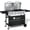 Gas Grill and Griddle Combo, variant on KingChii Propane Gas Grill and Griddle Combo, 2 in 1 Dual Outdoor BBQ with 45,000 BTU for Outdoor Patio Cooking Barbecue