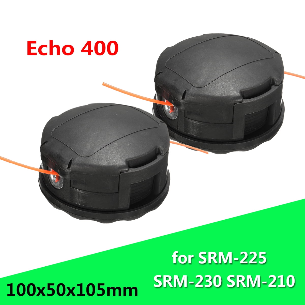 2PCS Trimmer Head For Echo SRM-225 SRM-230 SRM-210 Speed-Feed 400 String Trimmer