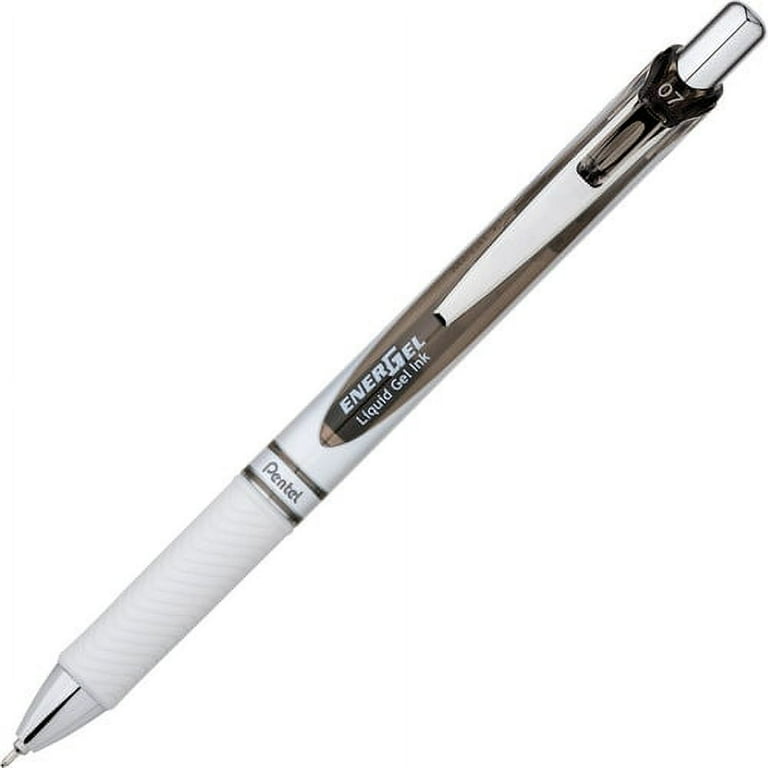 Pentel Style Liquid Gel Pen - 0.7 mm Pen Point Size - Refillable - Retractable - Black Gel-based Ink - Blue Metal Barrel - 1 Each Pentel Style Liquid Gel Pen - 0.7 mm Pen Point Size - Refillable - Retractable - Black Gel-based Ink - Blue Metal Barrel - 1 Each