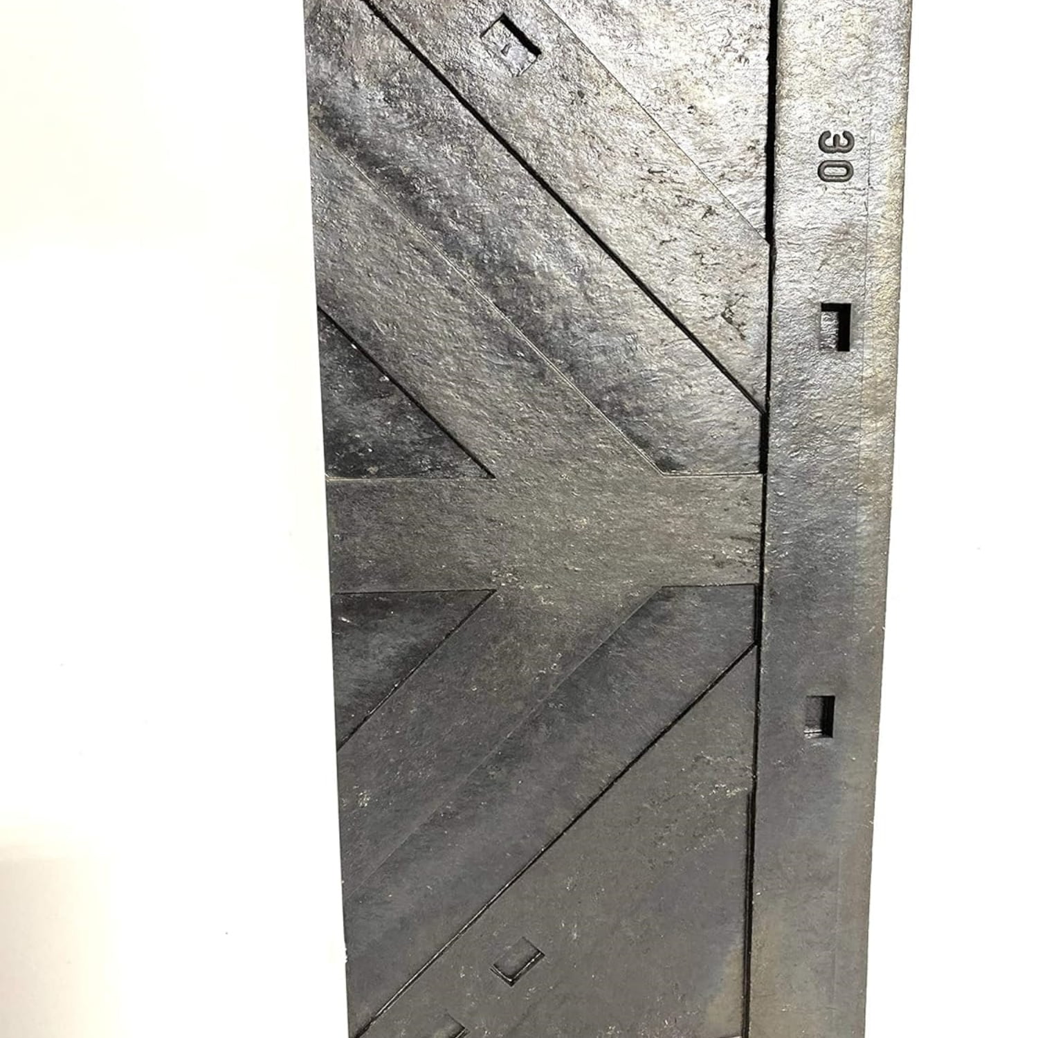 Black Semi Truck and Trailer Mud Flaps ，24" x 30" Heavy Duty Rubber Set of 2