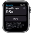 thumbnail image 3 of Restored Apple Watch Series 6 44mm (GPS + Cellular) Stainless Steel Case (Refurbished), 3 of 3