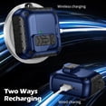 thumbnail image 3 of Getino Compatible with Apple AirPods 4 & AirPods Pro 3 Case Cover with Phone Stand, Magnetic Lock & Cleaning Kit, 3 of 8
