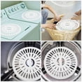 thumbnail image 2 of Miangastore 3PCS Plastic Semi Automatic Washing Machine Spin Cap White 27cm Automatic Washing Machine Spin Cover Accessories, 2 of 8