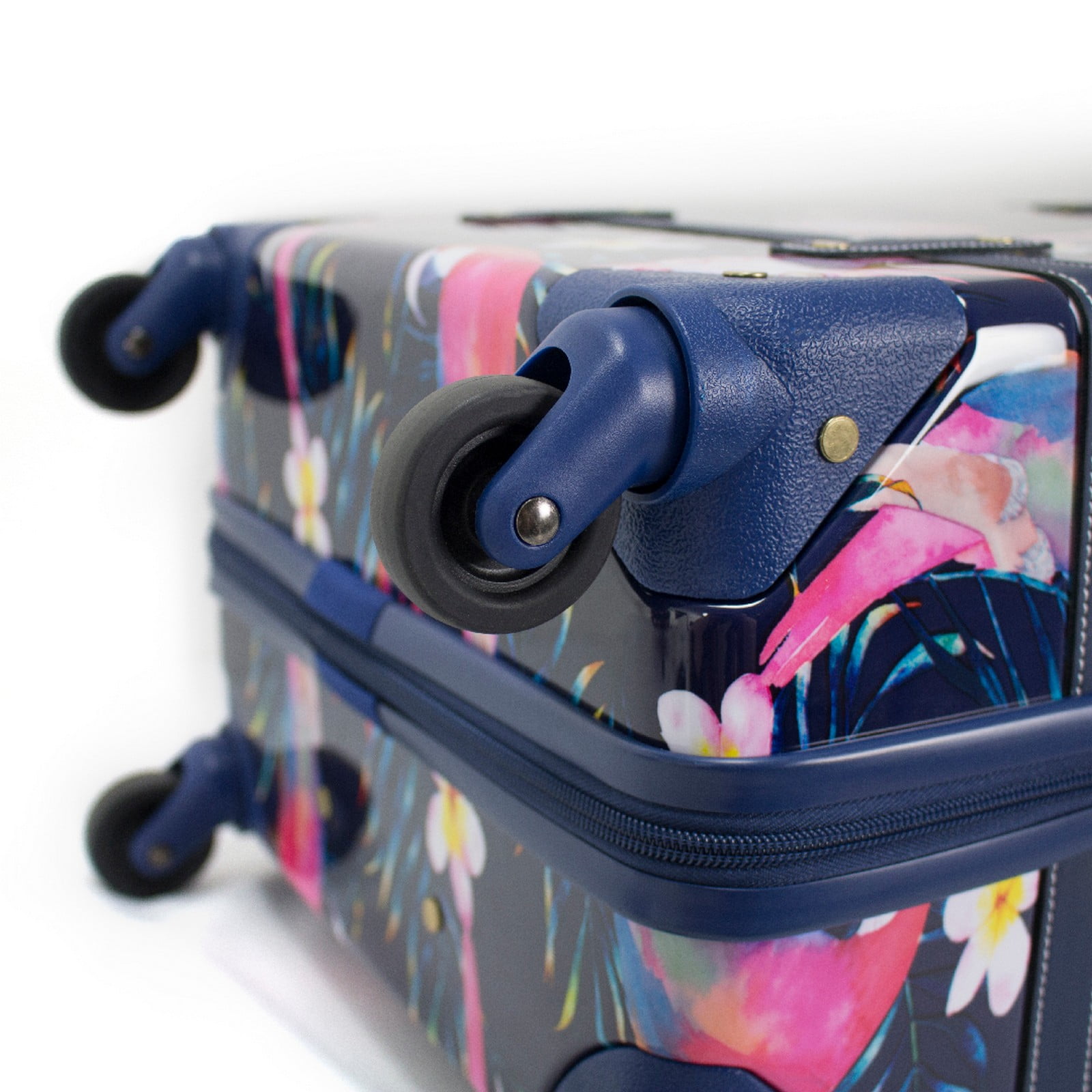 World Traveler Chariot Trunk Style 20-Inch Carry-On Luggage - Parrot