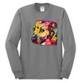 thumbnail image 2 of Wild Bobby Dean Russo A Dog Wags Its Tail With Its Heart Gratitude Pitbull Dog Lover Men Long Sleeve Shirt, Heather Grey, X-Large, 2 of 5