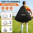 thumbnail image 3 of Portería de fútbol KJSUE para niños, set para patio trasero, 2 piezas, 120 x 90 cm, con accesorios, 3 of 9