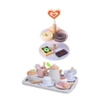 thumbnail image 4 of Accesorios de cocina, juego de comida de madera, juego de simulación, juego de fiesta de té para niños, juego de té de para niños y niñas, 4 of 9