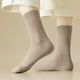 thumbnail image 1 of Calcetines de invierno para mujer, calcetines de tubo medio con forro polar para mayor calidez y protección contra el frío, calcetines de forro polar, calcetines de algodón para mujer, 1 of 7