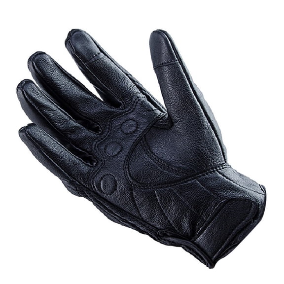 UPGRATOR Black Outdoor Gloves for Protection with Touch Screen and Wear Resistant Material