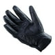 thumbnail image 1 of UPOUART Guantes Negros De Cuero Para Motociclismo Protección Contra Impactos Y Uso En Pantallas Táctiles, 1 of 7