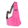 thumbnail image 4 of Mascota Cachorro Bolso de un hombro Portador Tote Rose Red M Zulema Bolsa de cachorro de perro, 4 of 8