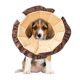 thumbnail image 3 of Collar de recuperación para perros, cono protector para la cicatrización de heridas, estilo león isabelino, para cachorros y gatos, talla S, 3 of 7