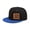 Black and blue, variant on Trucker Driver Leather Patch Hip-Hop Hat Adjustable Unisex Essential for Vacation & Travel