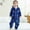 Blue A5, variant on Hrsba Kids Winter Casual Jumpsuit Rompers, Kids Jumpsuit Girls Boys Flannel Print Rompers Long Sleeve Home Clothes Fall Winter Outfits0-6 Years