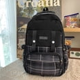 thumbnail image 2 of ZLBDYG 17.3 Inchs Fashion Backpack, Big Student Laptop Backpack Aesthetic Bookbags for College Women Elementary Middle High School Travel Bookbag, Back to School Supplies, 2 of 9