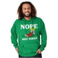 thumbnail image 4 of Dennis The Menace Nope Not Today Hoodie Hooded Sweatshirt Men Brisco Brands S, 4 of 6
