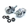 Aluminum Racing Casters, 2.5 Ton Rated. Perfect for DIY Replacements