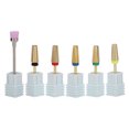thumbnail image 3 of Brocas para uñas de acero de tungsteno, Brocas para uñas multifuncionales Brocas para uñas Brocas para pulido de uñas Rendimiento probado, 3 of 5