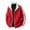 Red, variant on IWRICH Men's Varsity Jacket Casual Fashion Stylish Bomber Jacket Lightweight Windbreaker Stripe Side Taping Streetwear Coffee M