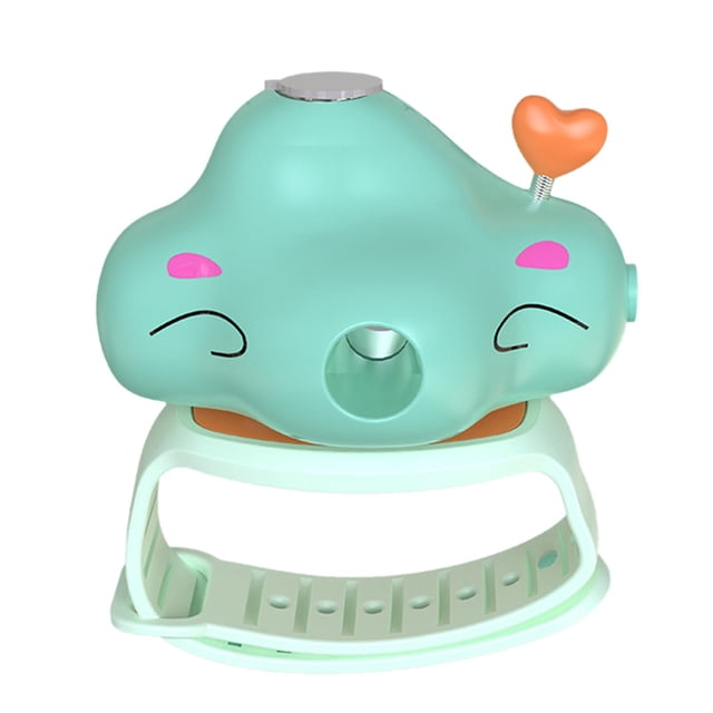 Mini reloj humidificador ños Pulverizador portátil Hidratante silencioso Pulverizador ñeca con carga USB para 3+ Viaje 360 Rotación Regalo Correa para muñeca Verde Sunnimix Humidificador de muñeca