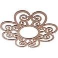 thumbnail image 2 of Ekena Millwork 24"OD x 8 1/4"ID x 3/8"T Cohen Wood Fretwork Pierced Ceiling Medallion, Wood (Paint Grade), 2 of 3