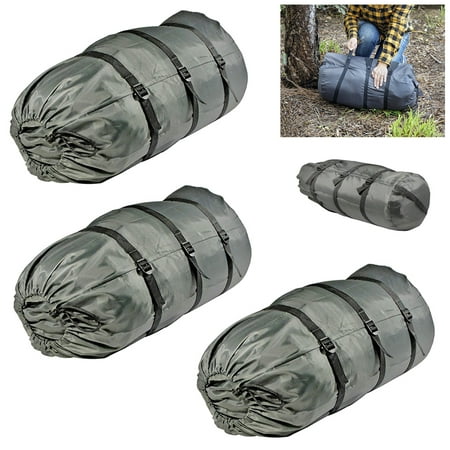 3X Lightweight Camping Compression Stuff Sack Sleeping Bags Outdoor Cover