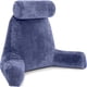 thumbnail image 1 of Almohada de lectura grande, almohada con funda de terciopelo para adultos, adolescentes y niños; soporte lumbar, siéntese en la cama para eliminar el reflujo, resistente a las manchas, funda removible, 1 of 5