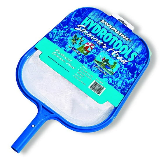 HYDROTOOLS By SWIMLINE 8005 Introductory Residential Leaf Skimmer Net Head Cleaner | For Swimming Pool Spa Fountain Pond Hot Tub | Leaves Bugs Debris Fine Cleaning Maintenance | Heavy Duty Extra Large