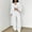 White, variant on BUIGTTKLOP Women 2 Piece Outfits Sweatsuit Lounge Sets Full Zip up Sweatshirt Wide Leg Sweatpants Tracksuit Matching Set